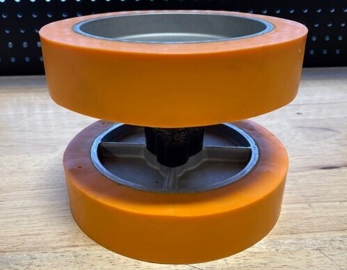 Bandsaw Feeder Wheel Set - Ø7&quot;