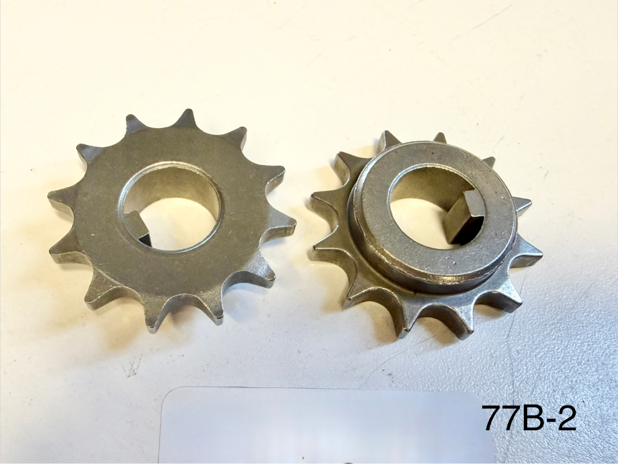 Double-Sprocket for 1/4HP Feeder