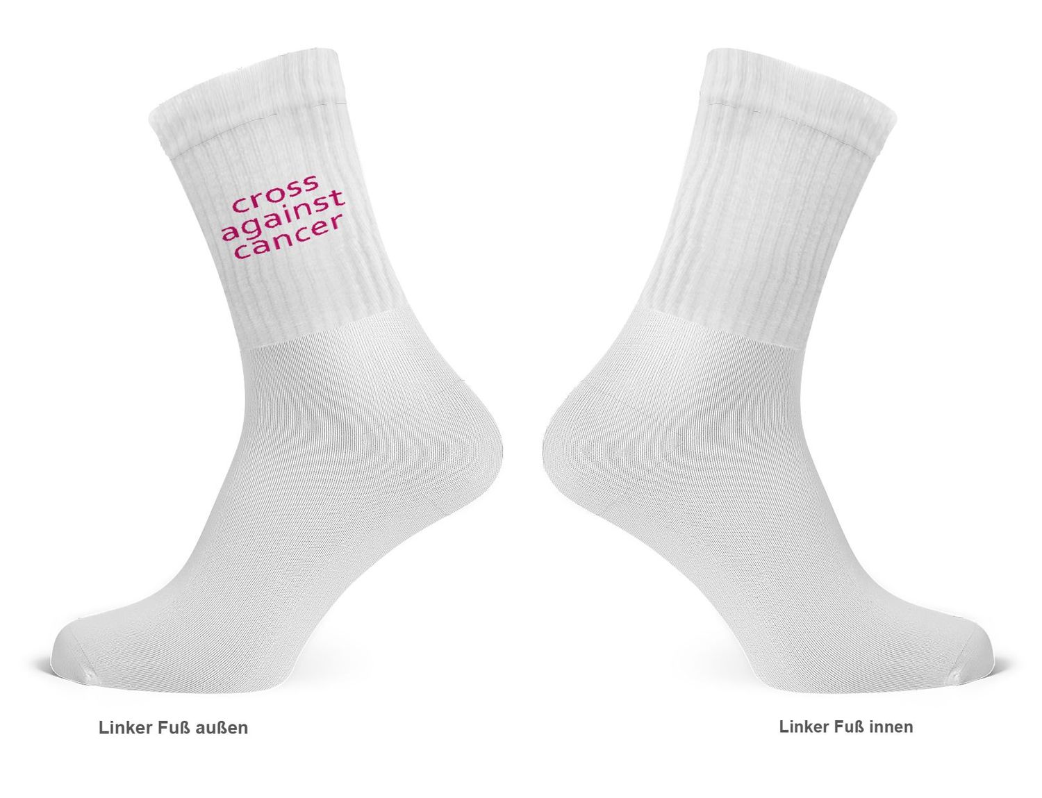 Cross against Cancer Sportsocken Cross against Cancer Sportsocken