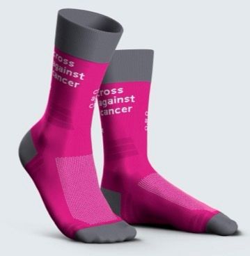 Cross against Cancer Laufsocken Cross against Cancer Laufsocken