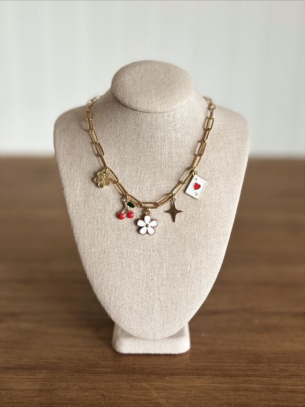 Cherry Charm Necklace