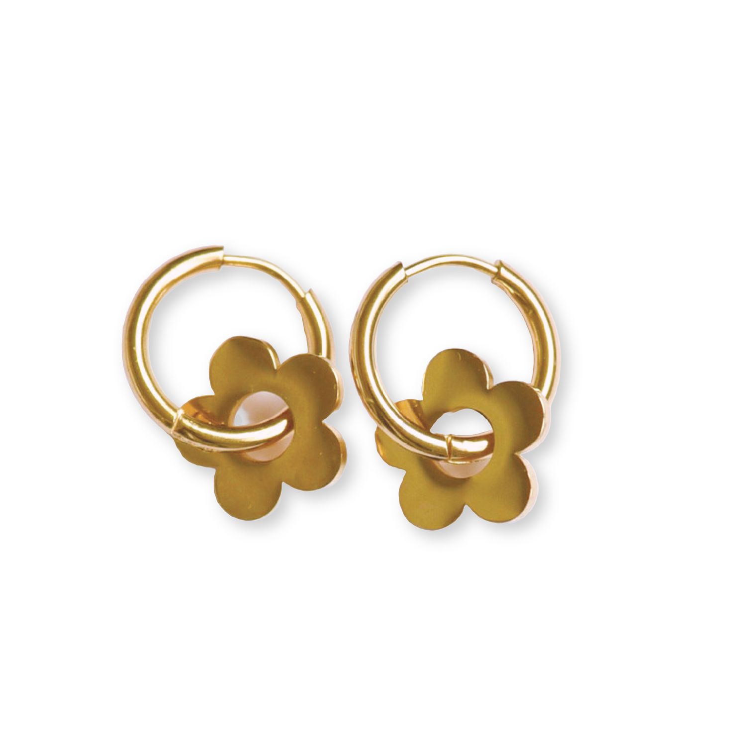 Gold Flower Huggies