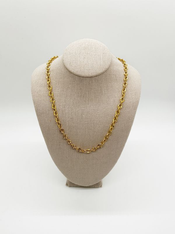 Hammered Chain Necklace