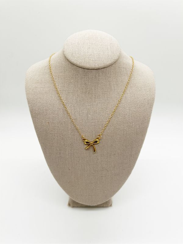 Bow Necklace