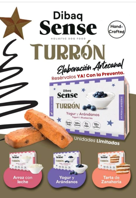Turrón de yogur con arándanos 🫐 