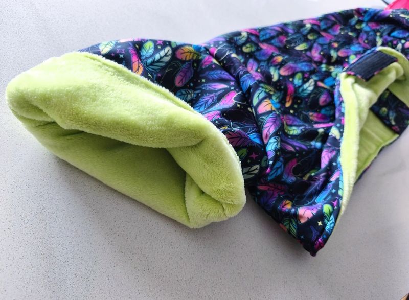 Capa plumas (muy calentito)