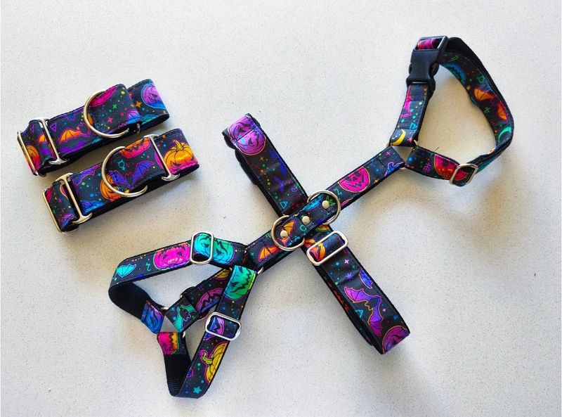 Martingale 🎃 Calabazas y murciélagos 🦇 5cm