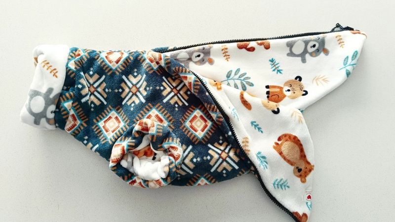 Coralina doble reversible 