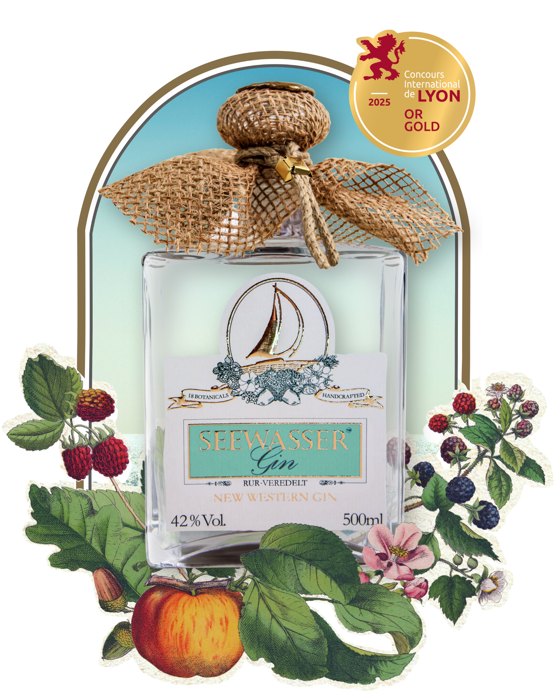 Seewasser Gin 0,5L/42% Vol.