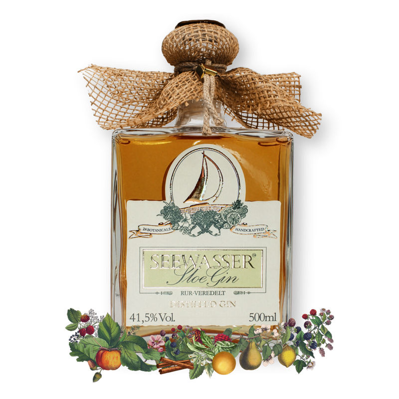 Seewasser Sloe Gin ohne Geschenkverpackung 500ml/41,5% Vol. Seewasser Sloe Gin ohne Geschenkverpackung 500ml/41,5% Vol.