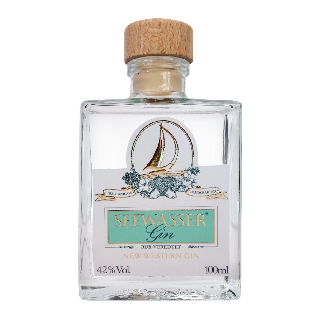 Seewasser Sloe Gin mit Geschenkverpackung 0,1L/42% Vol.