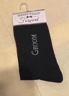 Groom Wedding Day Socks