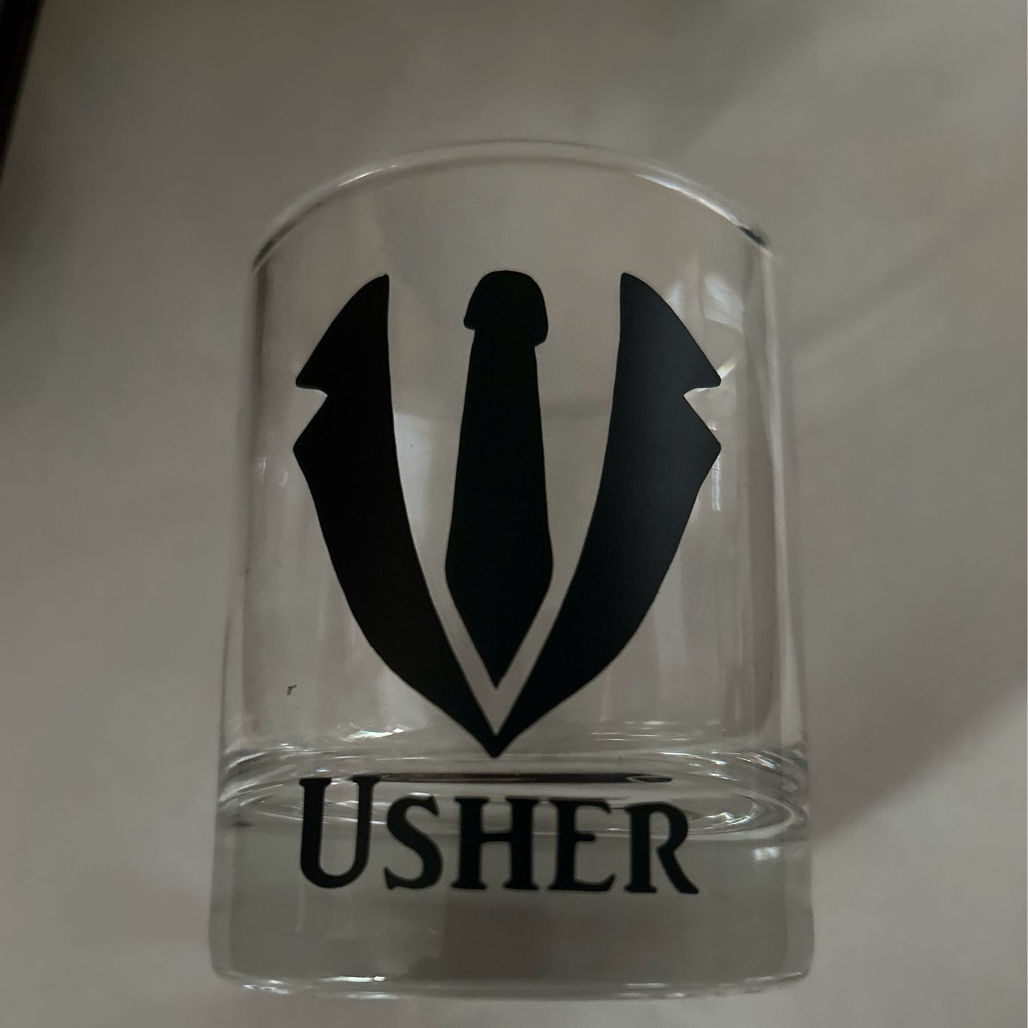 Usher Whiskey Glass Gift