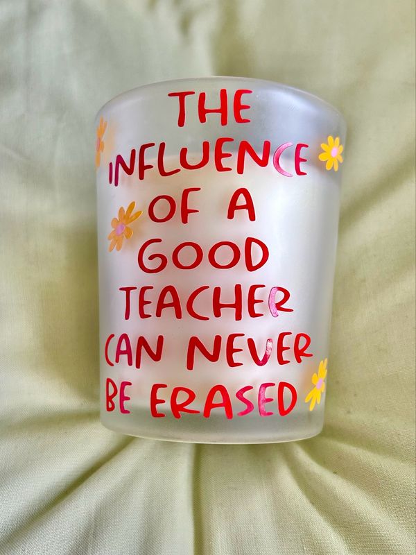 Teacher Candle Gift