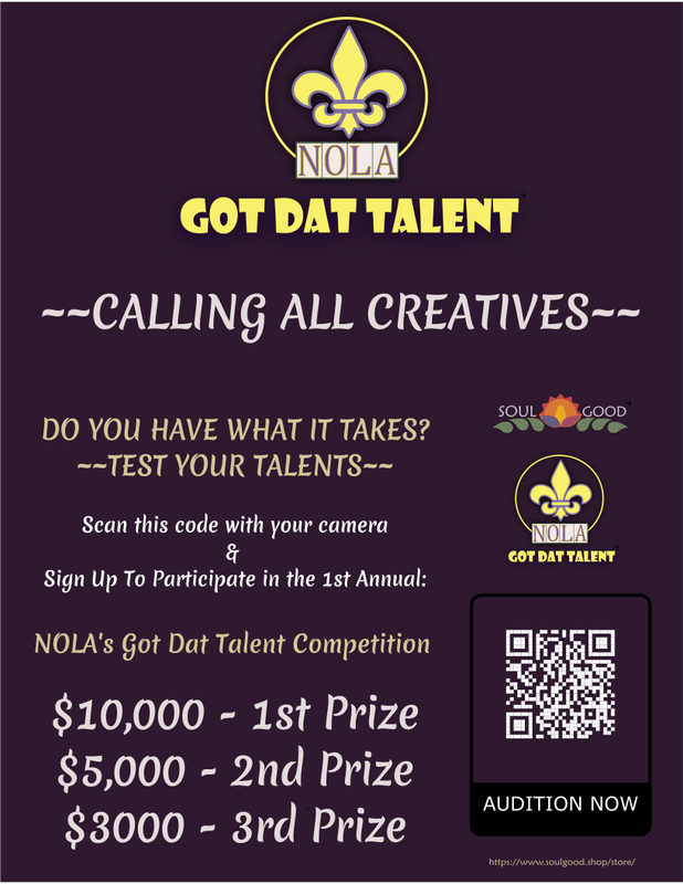 NOLA Got Dat Talent (Entry Fee & Ticket To Live Event)