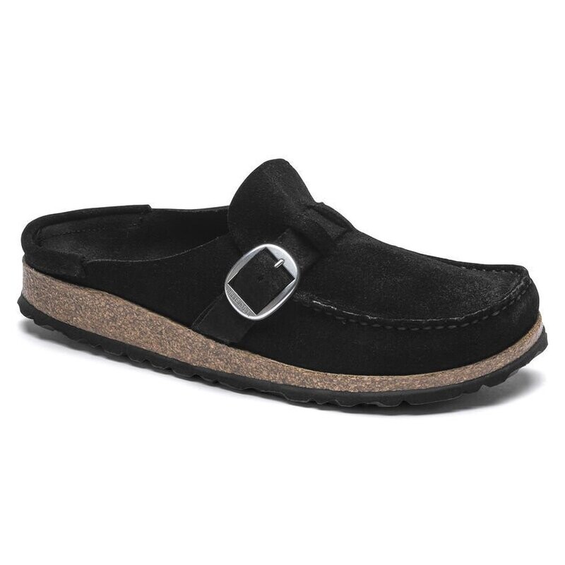 Buckley - Suede Leather in Black