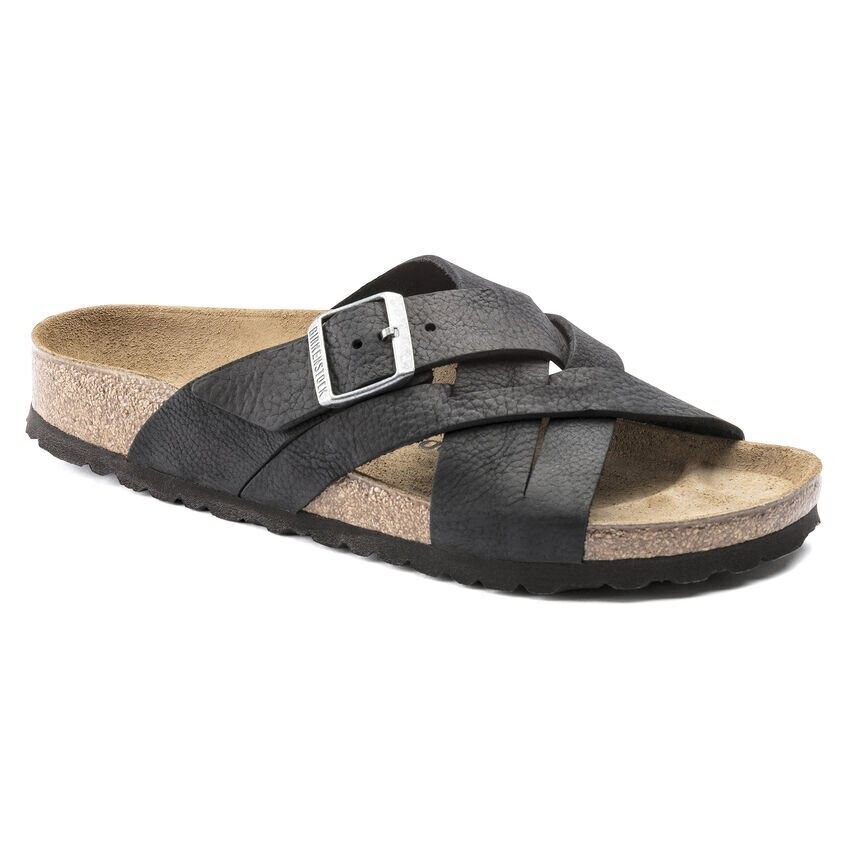 Lugano Oiled Leather in Camberra Old Black