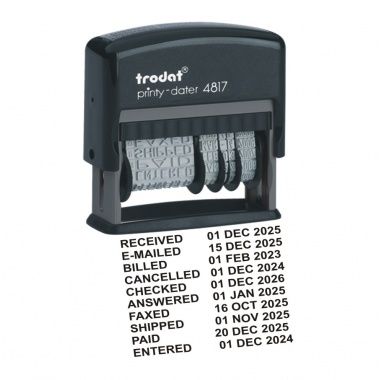 Trodat 4817 Self-Inking Stamp – Create Your Own Custom Text