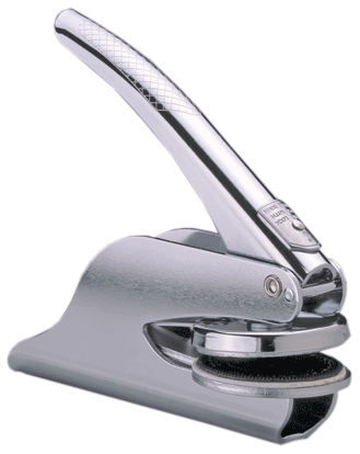 Paper Embossing Company Seal Stamp – Iron Handle | GHS 400 (No Extra Fee)
