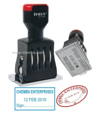 Data Rubber Stamp ............................ you can change the Date as you want.