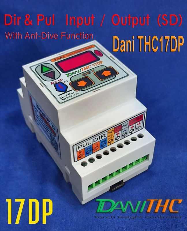 Plasma CNC THC Torch Height Controller Dir-Pul Input outputs SD  With Anti-dive function