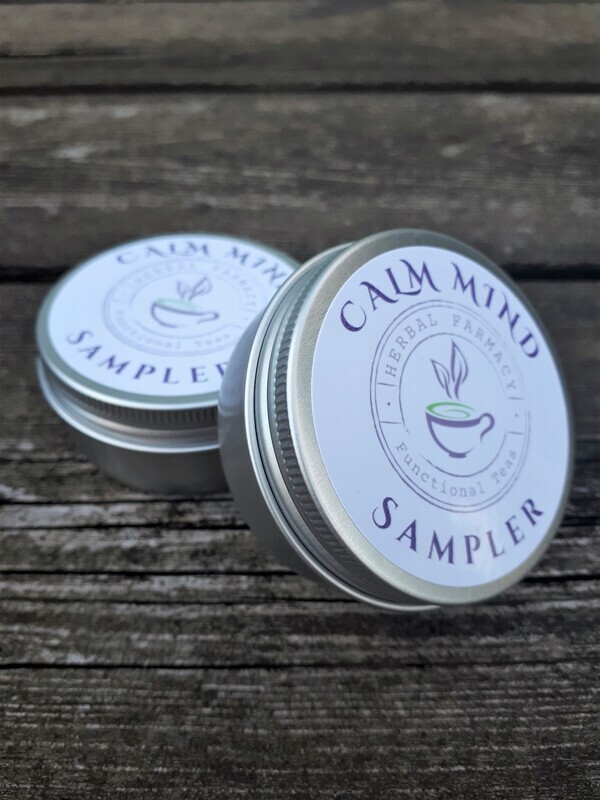 Anxiety Relief Herbal Tea - Calm Mind Sampler