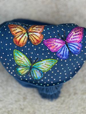 MOCHILAS CON TAPA DECORADA