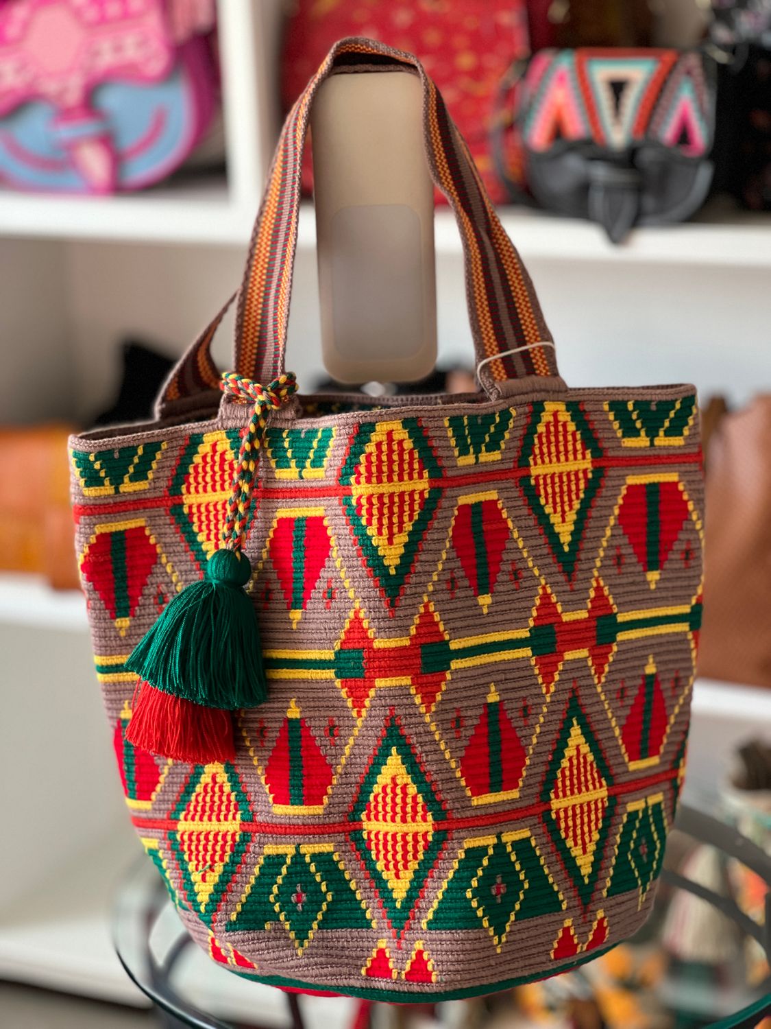 MOCHILONES TEJIDOS EN DOS HILOS