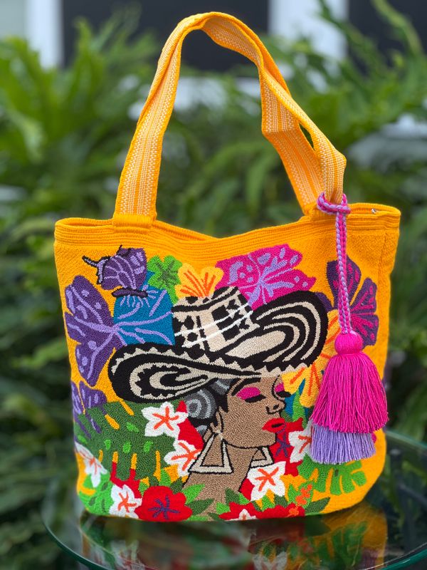 MOCHILONES TAPIZADOS