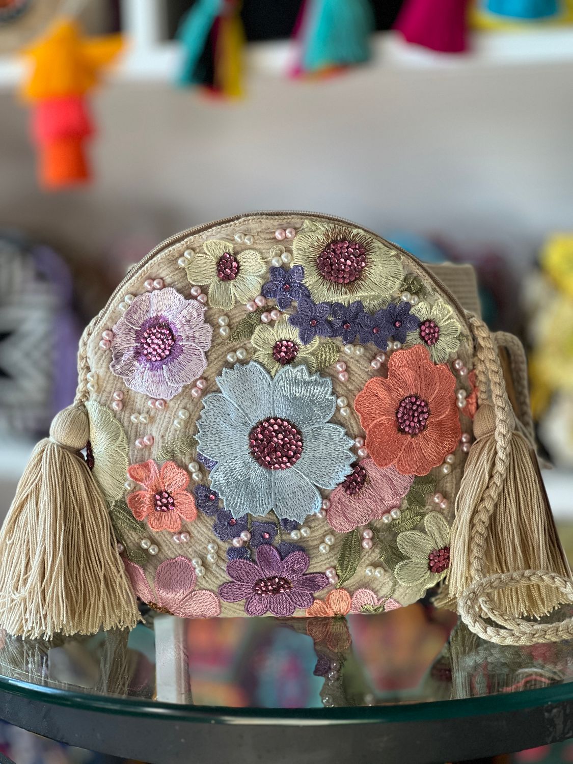 Semi circular y recamada