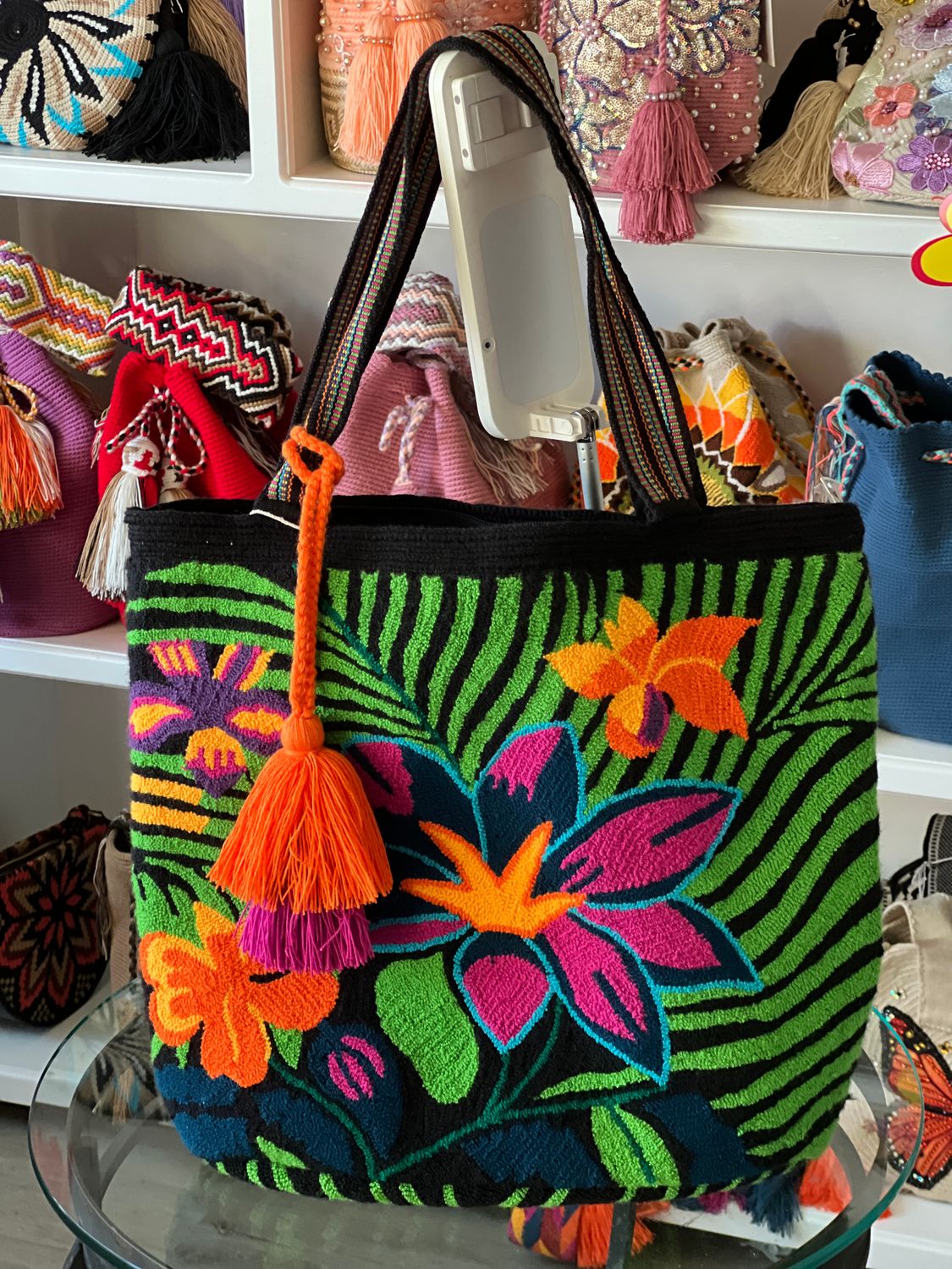 MOCHILONES TAPIZADOS