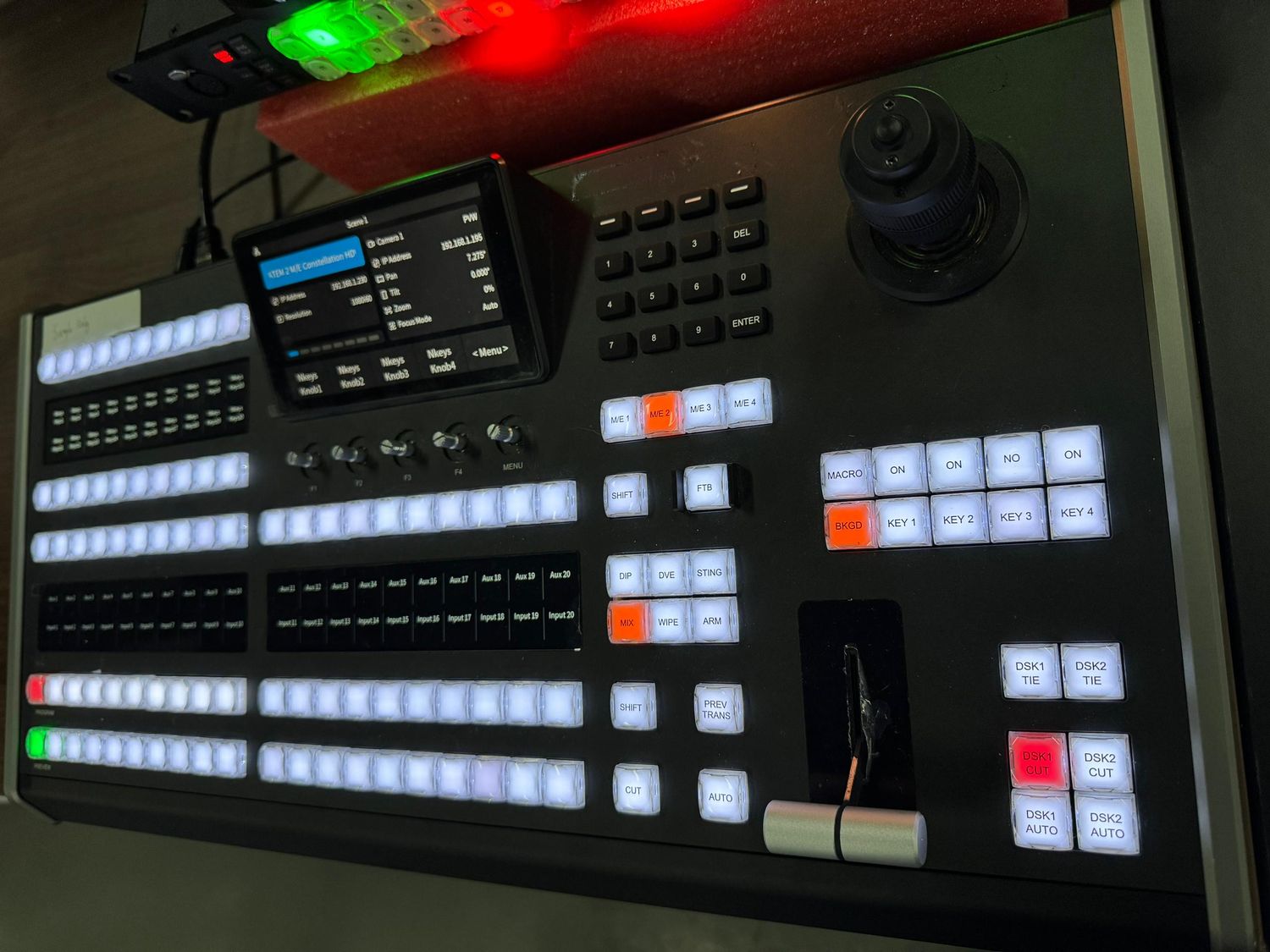 atem control panel vmix Take Full Control with Our Pro Panel for Atem/Vmix 🎥
Step up your live production game with fully customizable buttons. Built for serious operators who demand speed, accuracy, and reliability in every broadcast.
✅ Compatible with Atem and Vmix
✅ Backlit, high-response tactile buttons
✅ Quick and flexible setup for any workflow
✅ Perfect for studios, churches, streaming, and live events
✅ Rugged build with a sleek design
📦 Via USB or Ethernet
🎯 Streamline your work — make every switch count!
💬 DM us for more details or order now through our online store.
#ATEM #VMix #ProVideo #ProductionGear #LiveStreamingToo #COMPANION