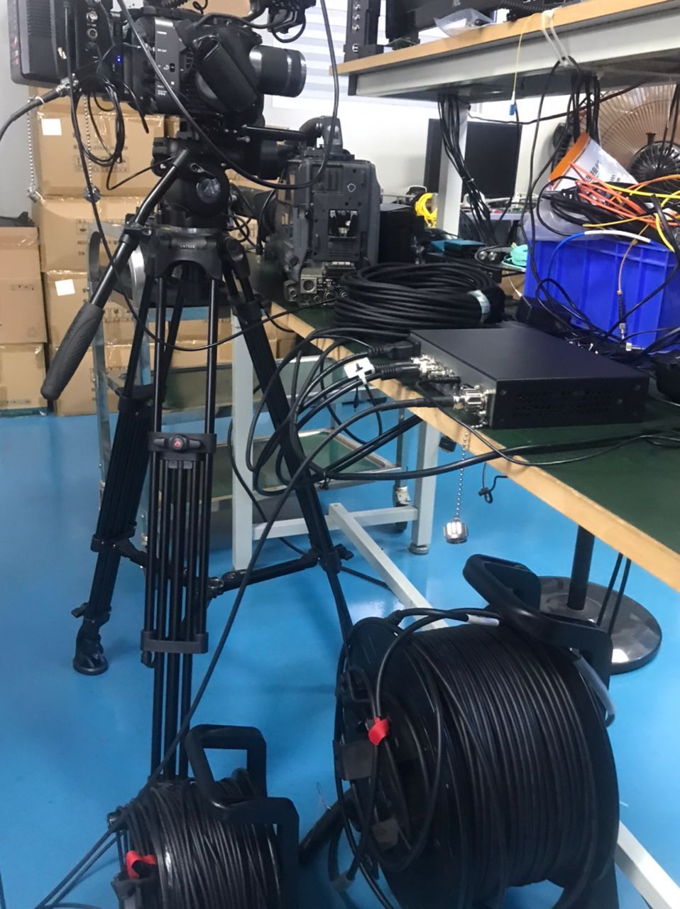 Fiber optic transmission and remote control system. RCP not included.