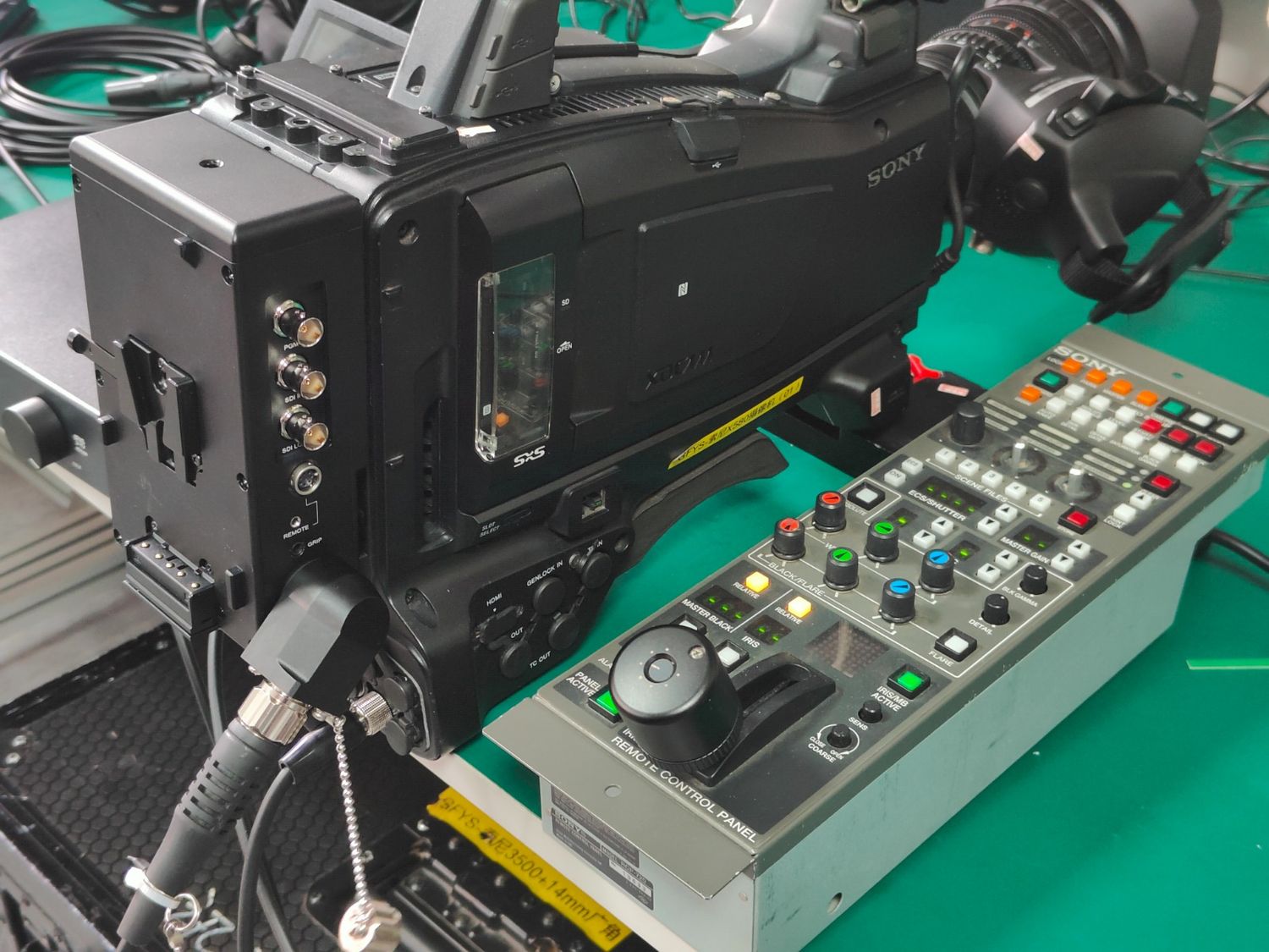 Fiber optic transmission and remote control system. RCP not included.