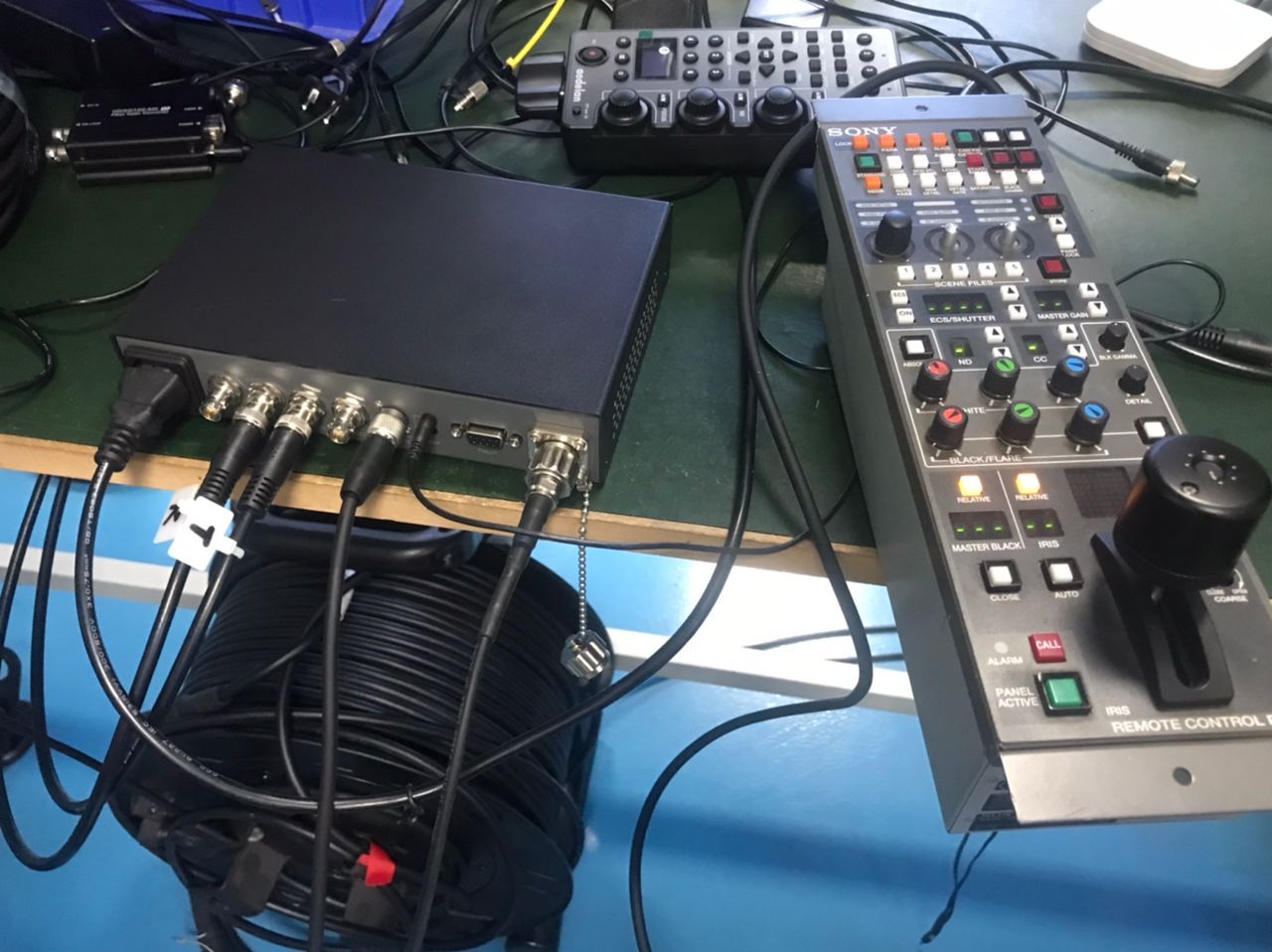 Fiber optic transmission and remote control system. RCP not included.