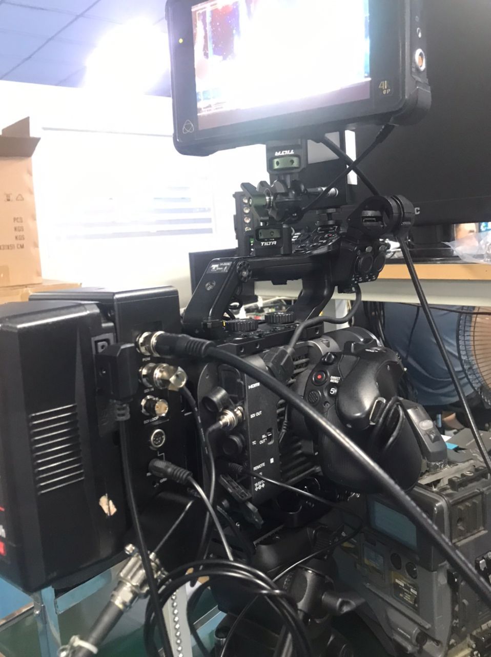 Fiber optic transmission and remote control system. RCP not included.
