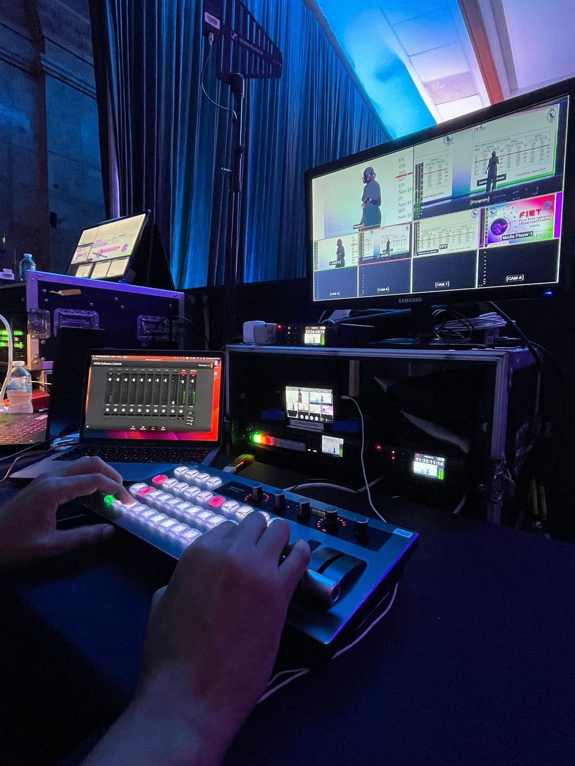CONTROL PANEL FOR ATEM/VMIX/OBS