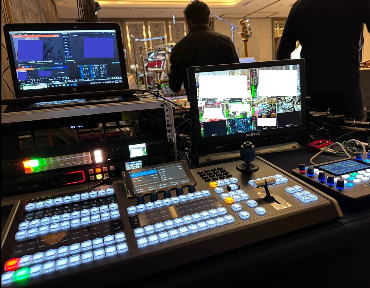 NEW Control Panel CP-AV77/Bitfocus companion Compatibility.