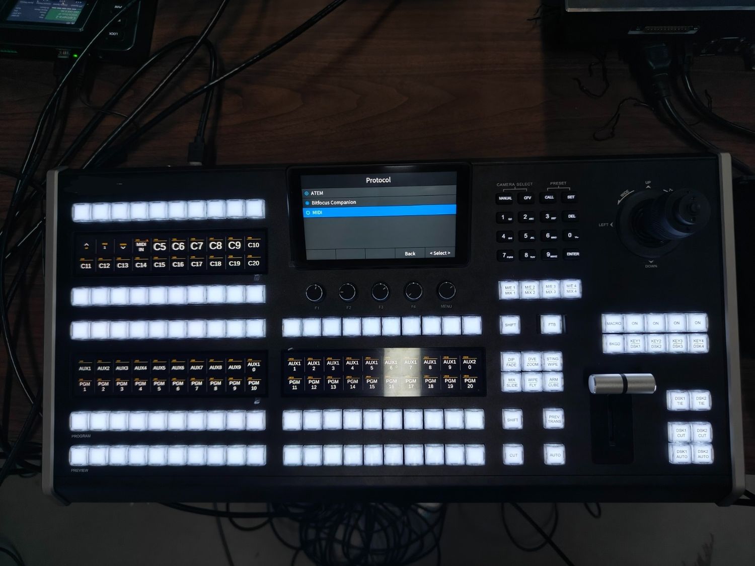 New Control Panel/CP-60BM/ DIVA+ /Bitfocus MIDI +Companion Compatibility.