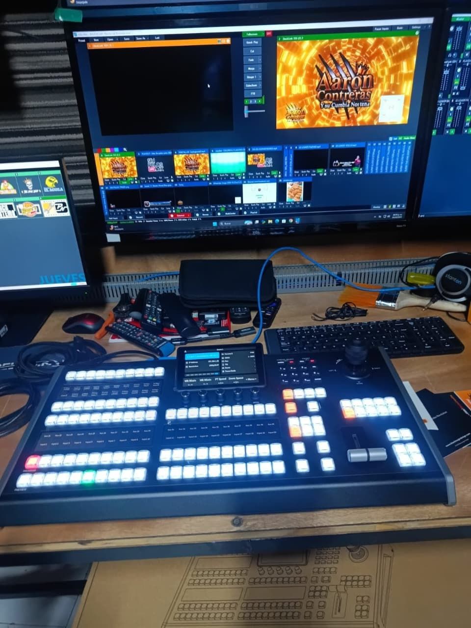 If you run a production studio, manage live broadcasts, or stream high-stakes events this panel was made for you. Atem, Vmix