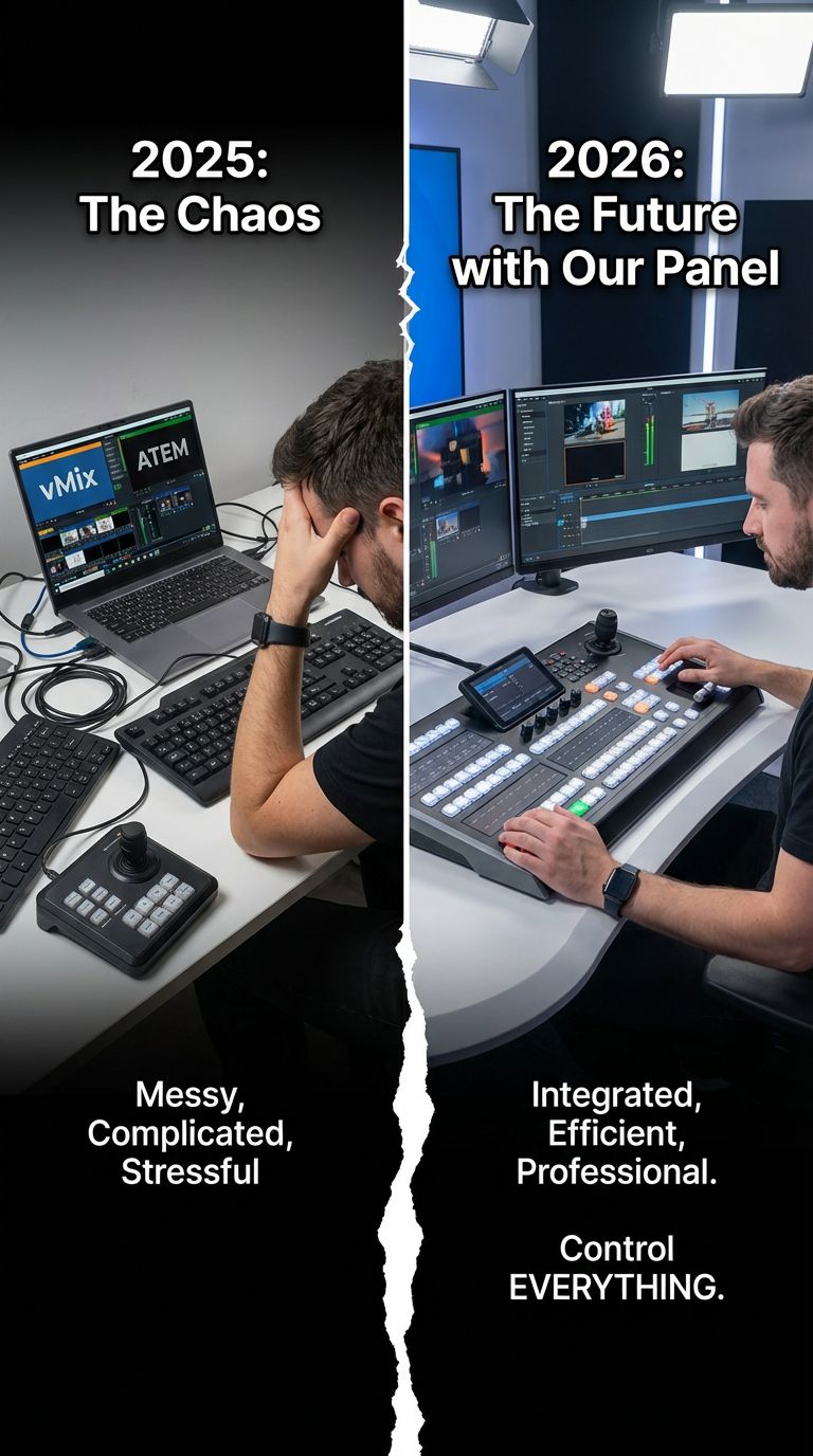New Control Panel/CP-60BM/ DIVA+ /Bitfocus MIDI +Companion Compatibility. New Control Panel/CP-60BM/ DIVA+ /Bitfocus MIDI +Companion Compatibility.