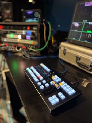 GAMECHANGER/CP-50B,for Atem,Vmix and OBS. Control Panel, CP 50B #ATEM with LCD Display,#Bitfocus #Companion compatible.