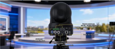 PTZ CAMERA UH6200N, Sensor 1/1.8"