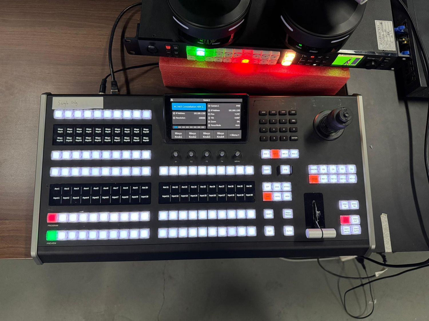 Atem, vMix, TriCaster &amp; OBS // Companion + Central Control Ready! Take full control of your live productions 