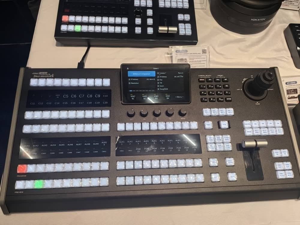 Atem, vMix, TriCaster &amp; OBS // Companion + Central Control Ready! Take full control of your live productions 