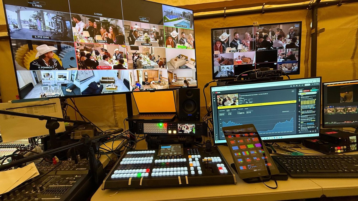 Atem, vMix, TriCaster &amp; OBS // Companion + Central Control Ready! Take full control of your live productions 