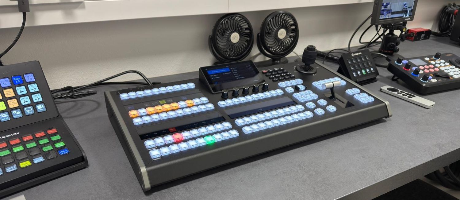 Atem, vMix, TriCaster &amp; OBS // Companion + Central Control Ready! Take full control of your live productions 