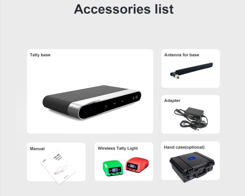 TallyPro Wireless //4 LIGHTS