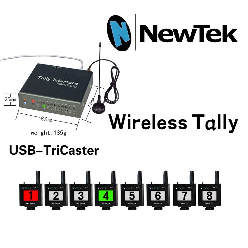 ​USB-4 TriCaster Wireless Tally