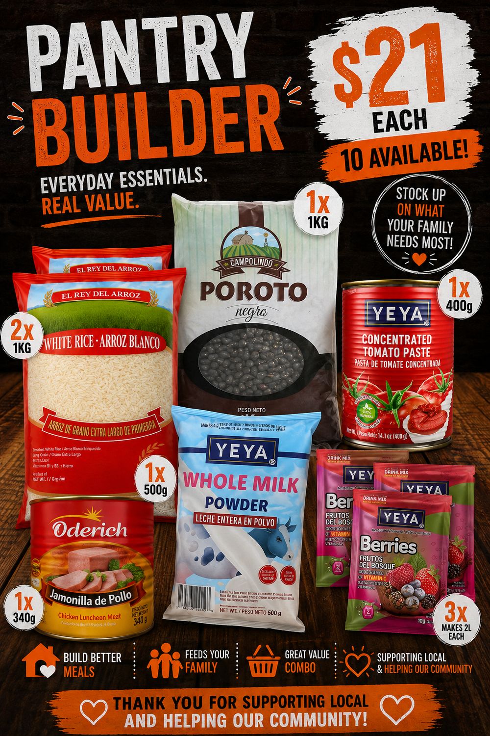 Pantry Builder